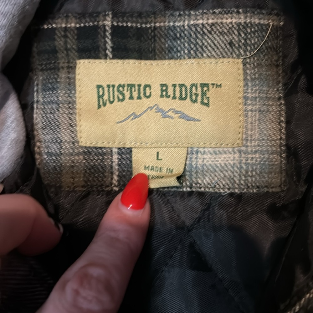 Rustic Ridge Plaid Lined Jacket - image 2